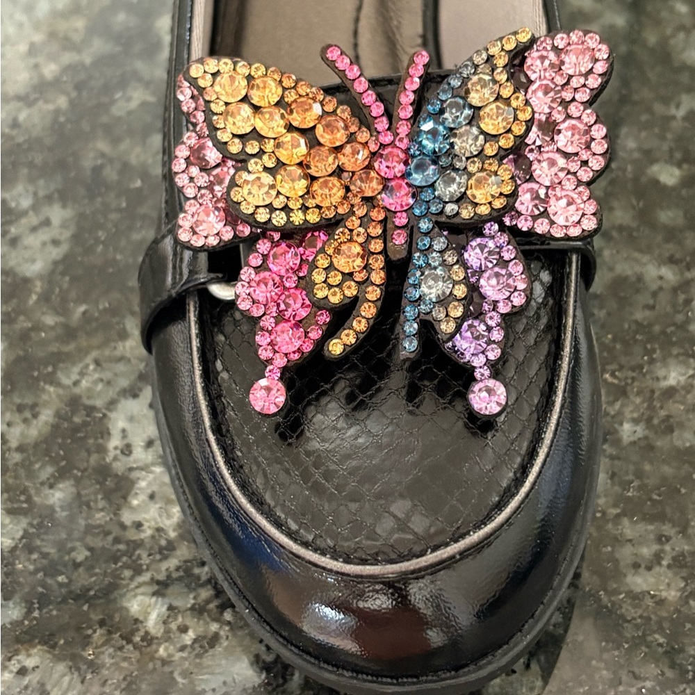 BUTTERFLY DESIGNER SHOE CLIPS